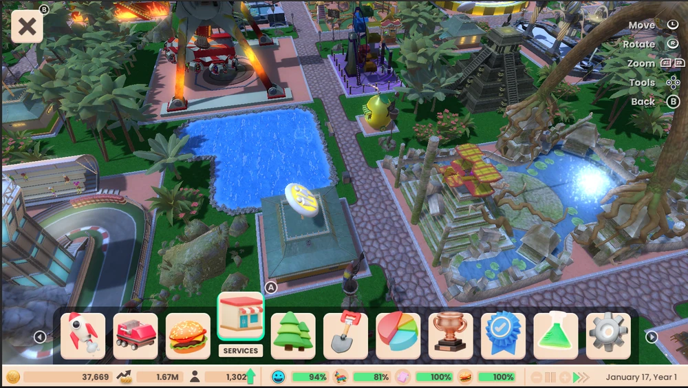„Atari RollerCoaster Tycoon“ (Adventures Deluxe) – „Nintendo Switch“