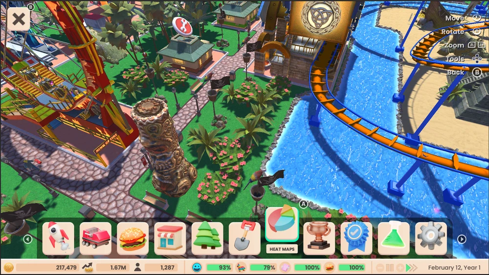 „Atari RollerCoaster Tycoon“ (Adventures Deluxe) – „Nintendo Switch“