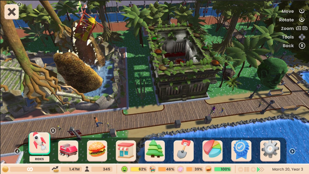 „Atari RollerCoaster Tycoon“ (Adventures Deluxe) – „Nintendo Switch“