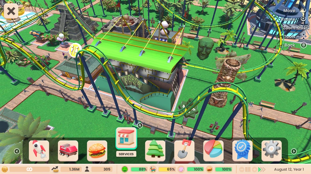 „Atari RollerCoaster Tycoon“ (Adventures Deluxe) – „Nintendo Switch“