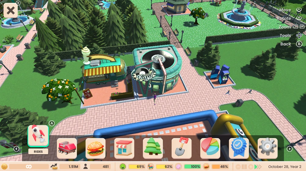 „Atari RollerCoaster Tycoon“ (Adventures Deluxe) – „Nintendo Switch“