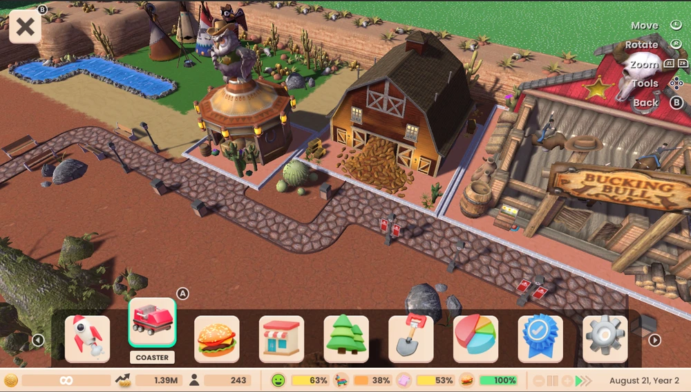 „Atari RollerCoaster Tycoon“ (Adventures Deluxe) – „Nintendo Switch“