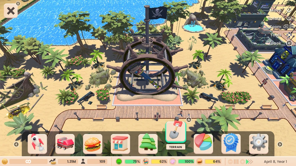 „Atari RollerCoaster Tycoon“ (Adventures Deluxe) – „Nintendo Switch“