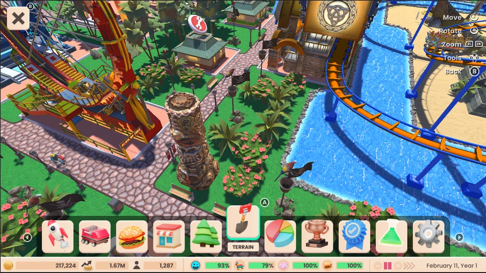 „Atari RollerCoaster Tycoon“ (Adventures Deluxe) – „Nintendo Switch“