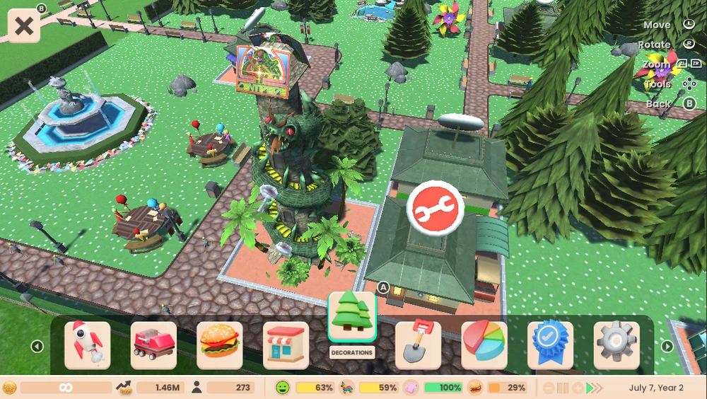 „Atari RollerCoaster Tycoon“ (Adventures Deluxe) – „Nintendo Switch“
