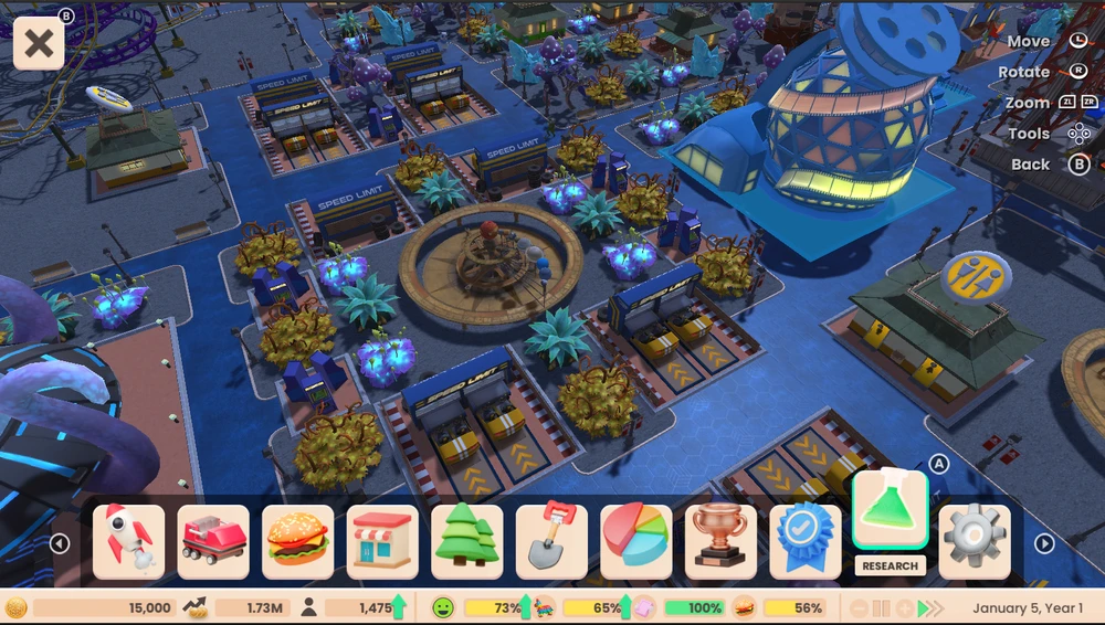 „Atari RollerCoaster Tycoon“ (Adventures Deluxe) – „Nintendo Switch“