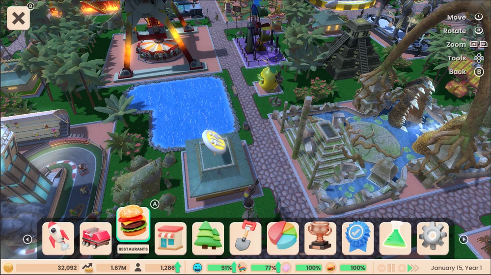 „Atari RollerCoaster Tycoon“ (Adventures Deluxe) – „Nintendo Switch“