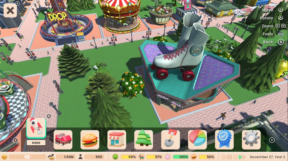 „Atari RollerCoaster Tycoon“ (Adventures Deluxe) – „Nintendo Switch“