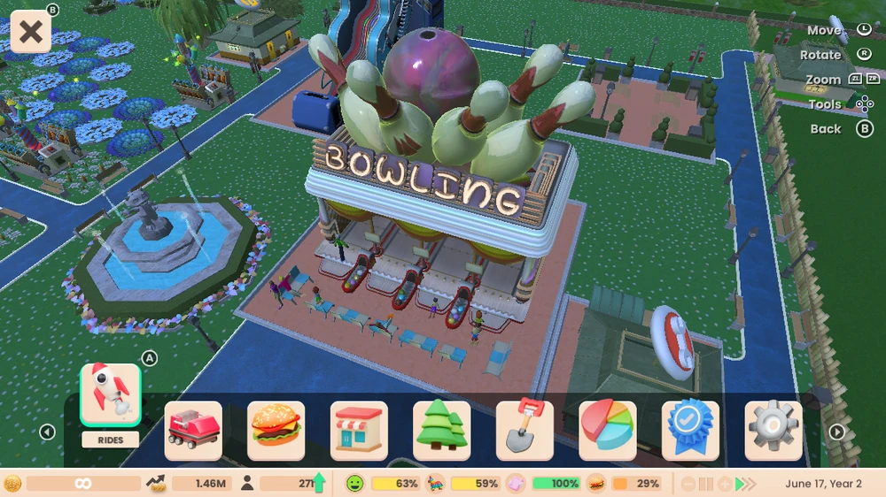 „Atari RollerCoaster Tycoon“ (Adventures Deluxe) – „Nintendo Switch“