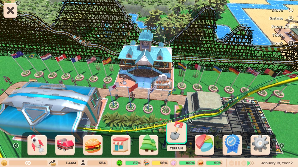 „Atari RollerCoaster Tycoon“ (Adventures Deluxe) – „Nintendo Switch“