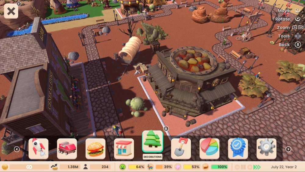 „Atari RollerCoaster Tycoon“ (Adventures Deluxe) – „Nintendo Switch“