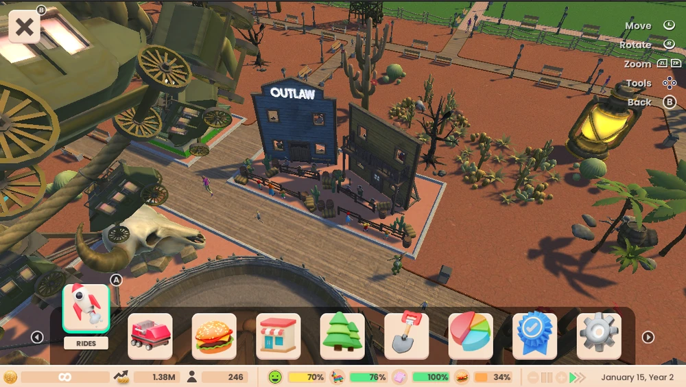 „Atari RollerCoaster Tycoon“ (Adventures Deluxe) – „Nintendo Switch“