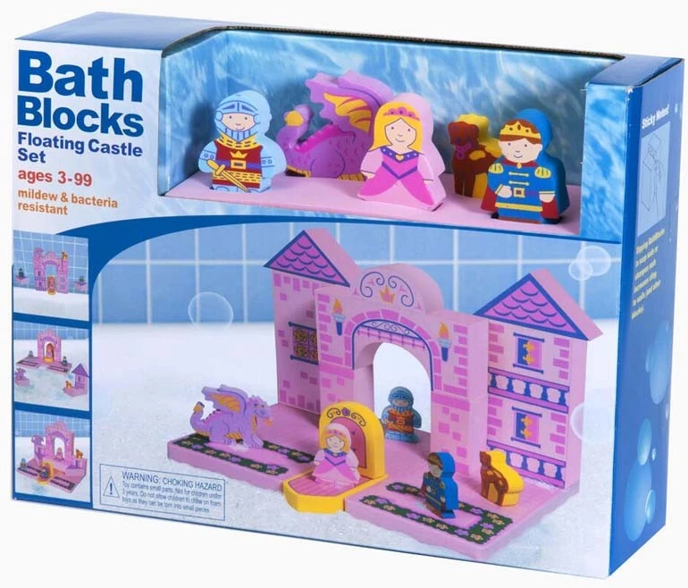 Bath Blocks Vandens kaladėlės Pilis