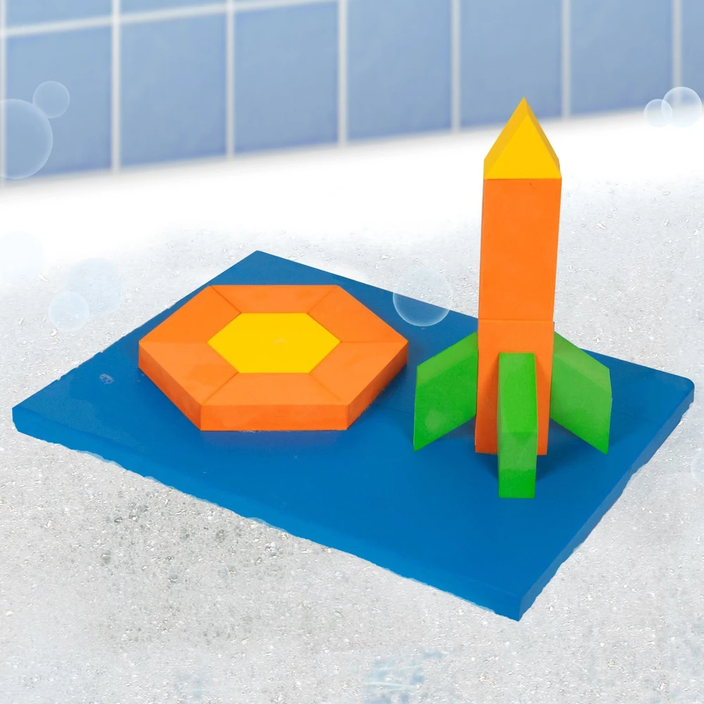 Bath Blocks Vandens kaladėlės STEAM lavinimas