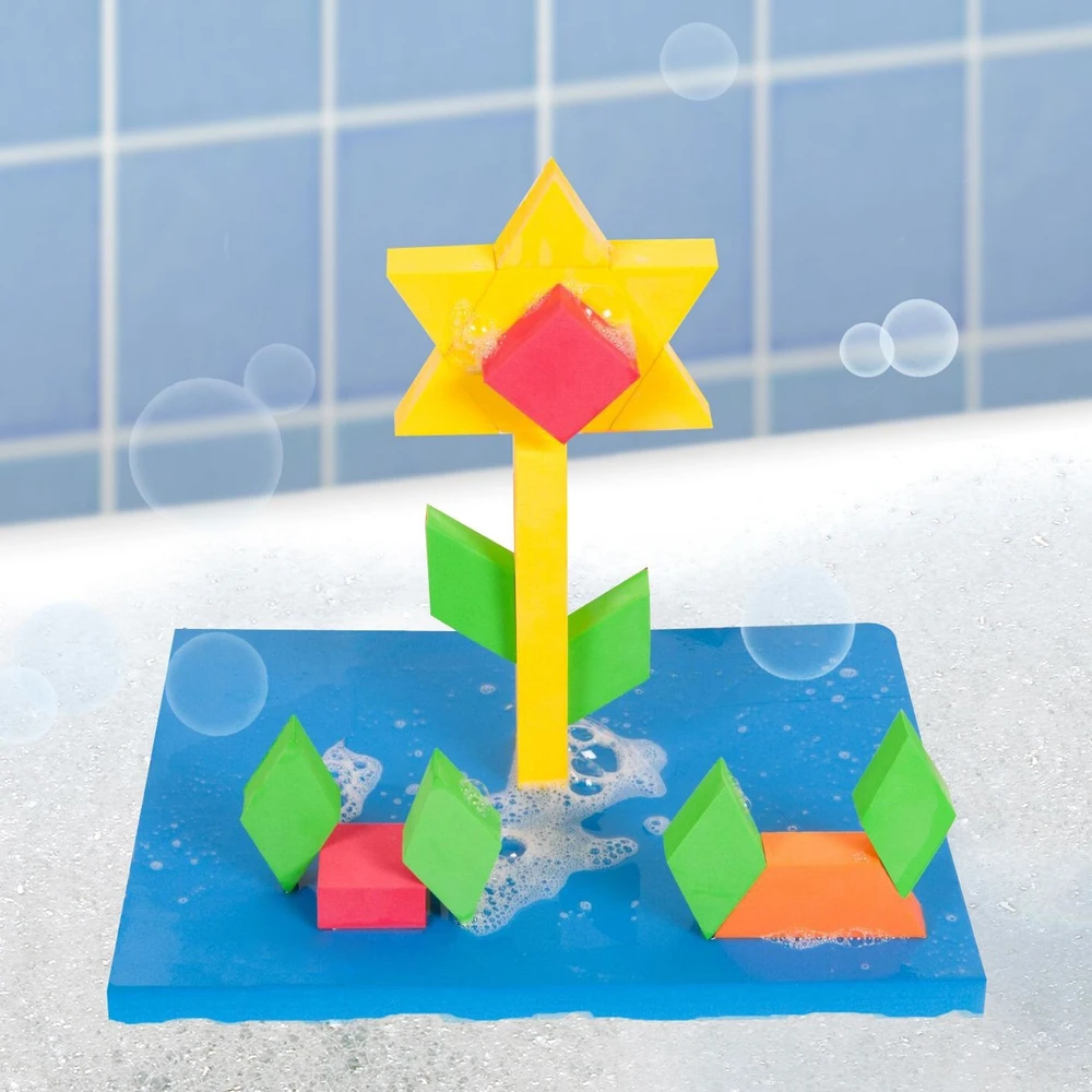 Bath Blocks Vandens kaladėlės STEAM lavinimas
