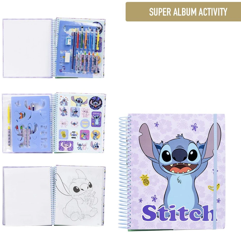 Cerda,Disney Cerda, Disney Cerda - Super veiklos albumas Spalvingi dygsniai (I-2700000854)