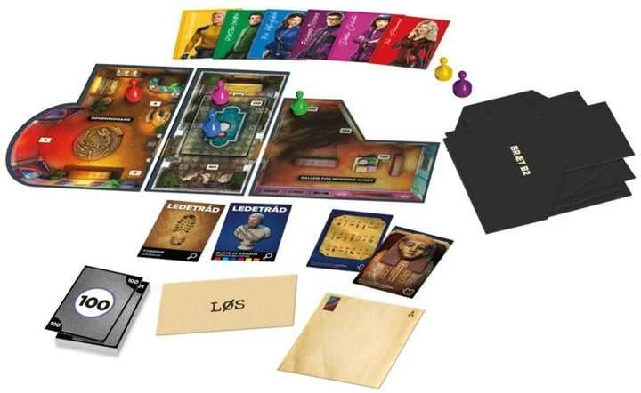 Žaidimas - Hasbro Cluedo Vagišius Muziejuje (Danų)