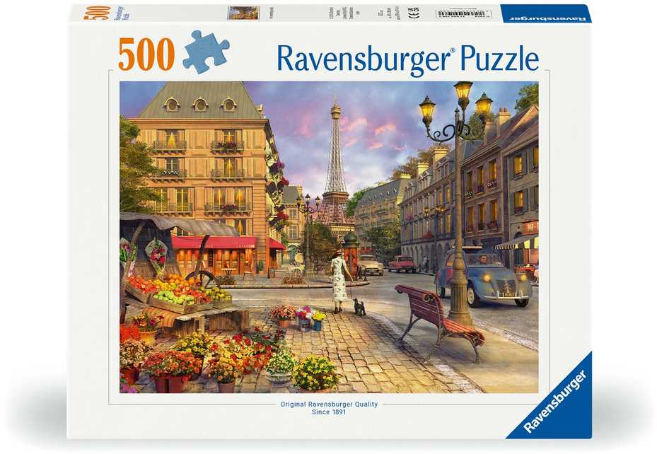 Ravensburger Dėlionė 500 vnt. - Vakarinis pasivaikščiojimas aprašymas - Prekės nuotrauka