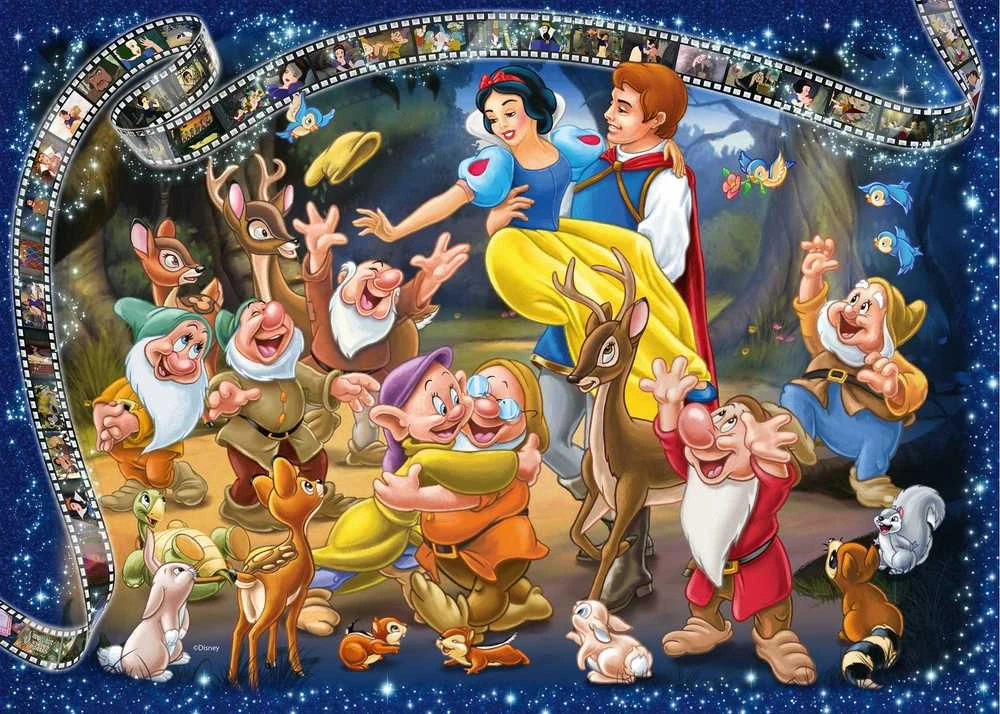 Ravensburger Dėlionė 1000 vnt. - Disney Snieguolė aprašymas - Prekės nuotrauka