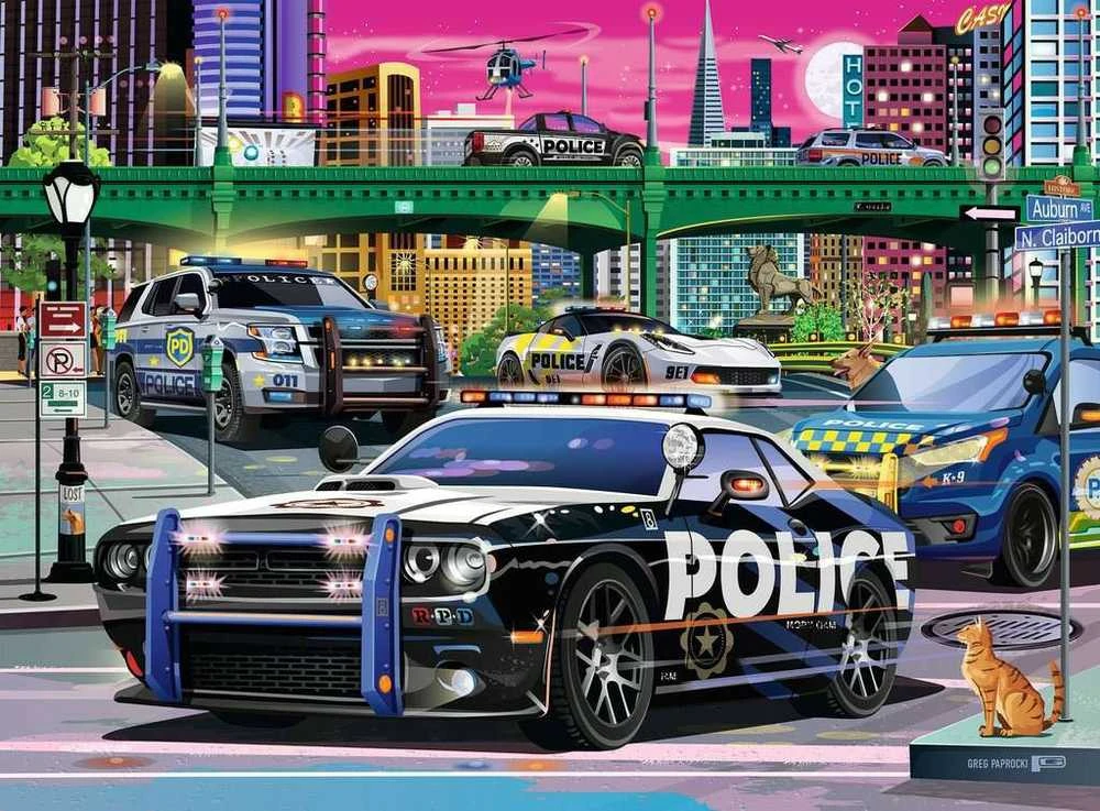 Ravensburger Dėlionė 150 vnt. - Policija aprašymas - Prekės nuotrauka