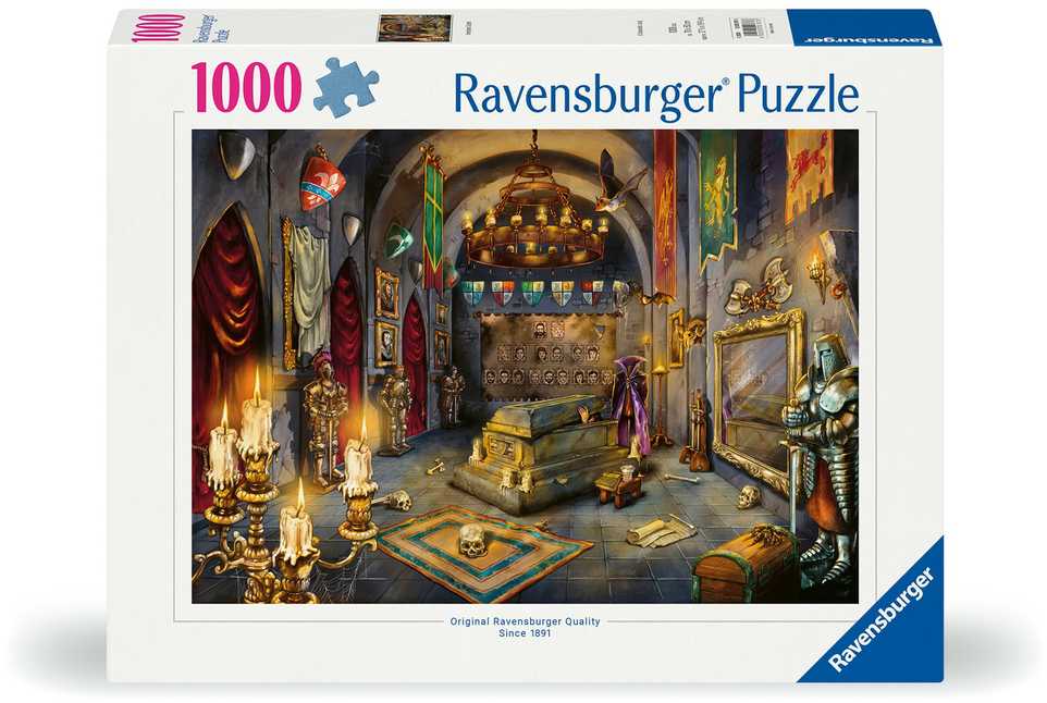 Ravensburger Dėlionė 1000 vnt. - Vampyro pilis aprašymas - Prekės nuotrauka