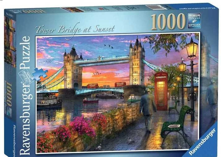 Ravensburger Dėlionė 1000 vnt. - Tauerio tiltas saulėlydžio metu aprašymas - Prekės nuotrauka