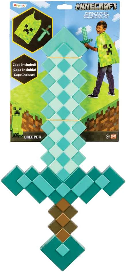 Disguise,Minecraft Apsiaustas, „Minecraft“ apranga – „Minecraft“ kardas su apsiaustu (156239)