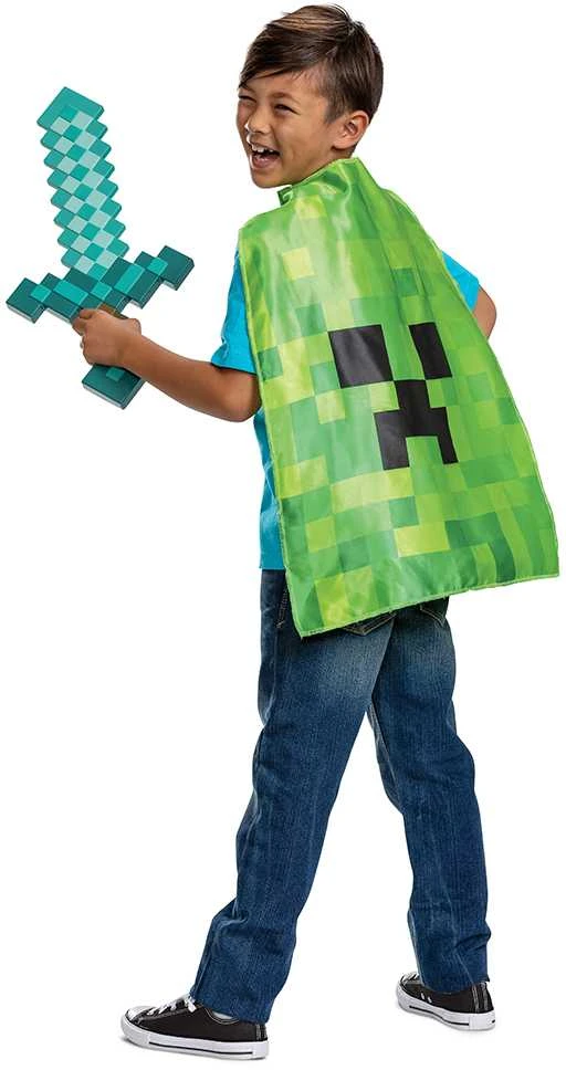Disguise,Minecraft Apsiaustas, „Minecraft“ apranga – „Minecraft“ kardas su apsiaustu (156239)
