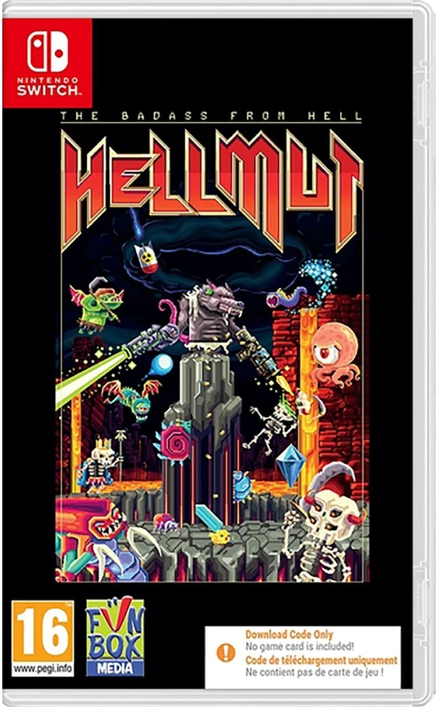 „Funbox Media Hellmut: The Badass From Hell“ (kodas dėžutėje)