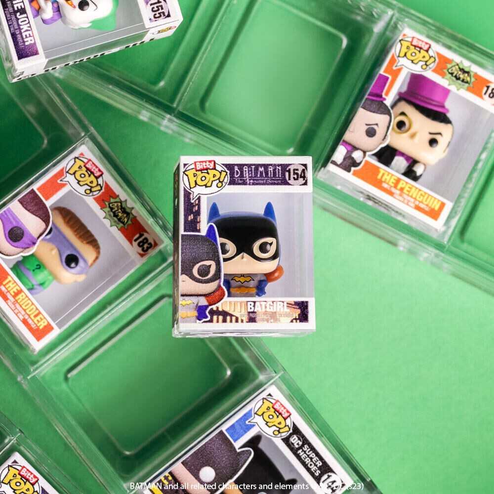 FUNKO Bitty POP! Figūrėlių rinkinys: DC, ~3 cm (4 vnt.) aprašymas - Prekės nuotrauka