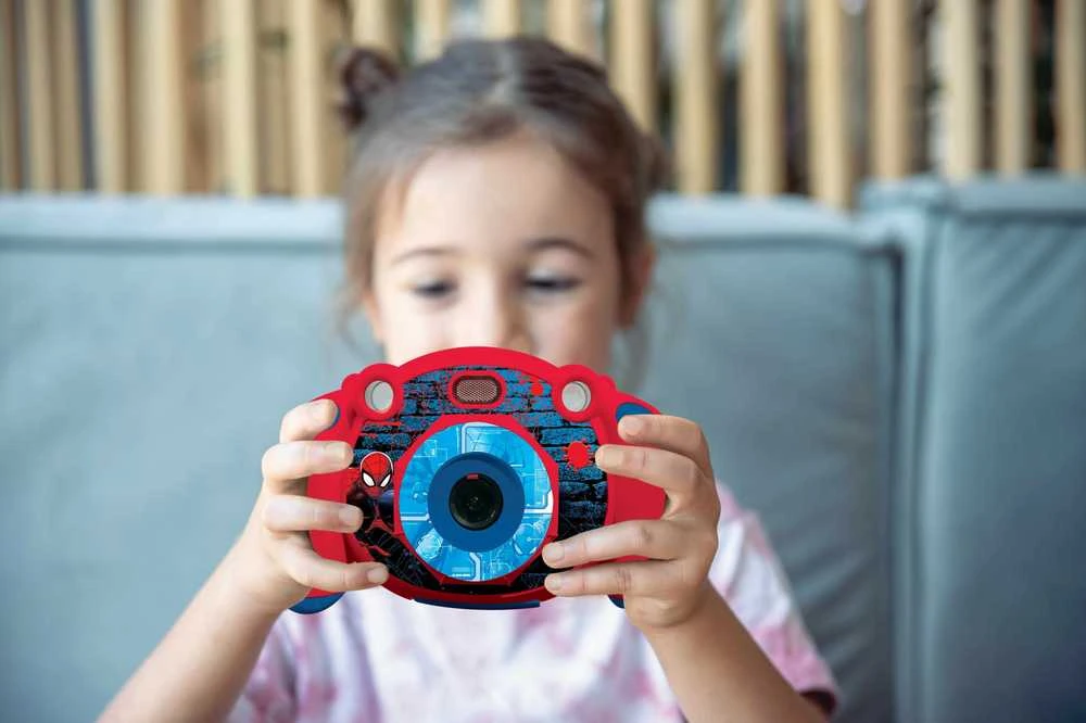 Lexibook – vaikiškas fotoaparatas „Spiderman“ (DJ080SP)