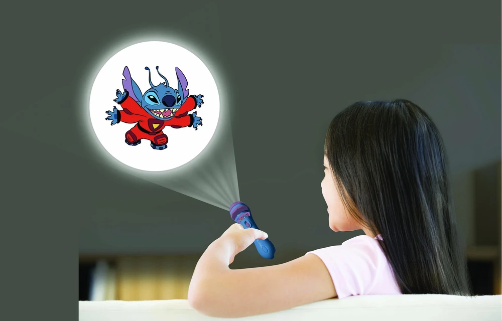 „Lexibook“ – „Stitch Story“ projektorius ir žibintuvėlis (LTC050D)