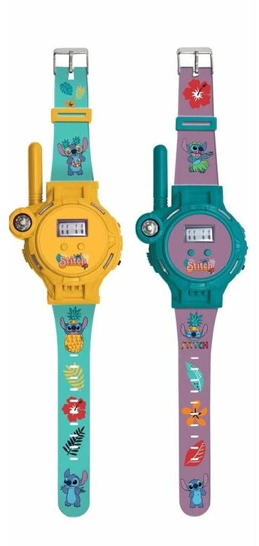 Lexibook – Stitch Walkie Talkie 2 viename laikrodžiai (DMWTW1D)