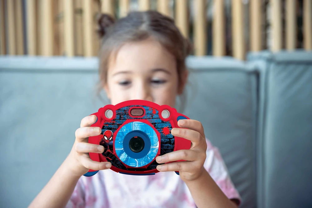 Lexibook – vaikiškas fotoaparatas „Spiderman“ (DJ080SP)