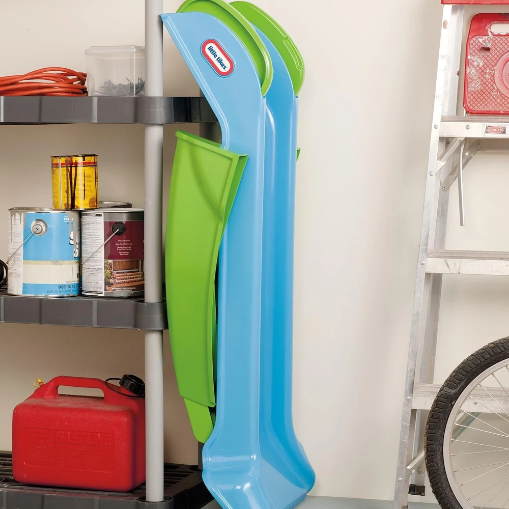 „Little Tikes Garden Slide“ pirmiausia slidinkite mano pirmąjį 95 cm mėlyną