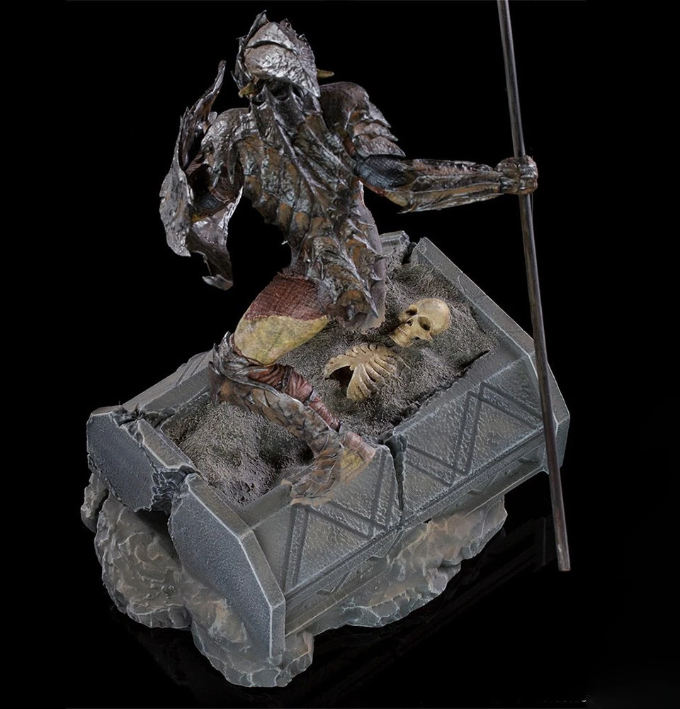 Iron Studios LORD OF THE RINGS Žiedų valdovas – šarvuotų orkų statulos meno skalė 1/10