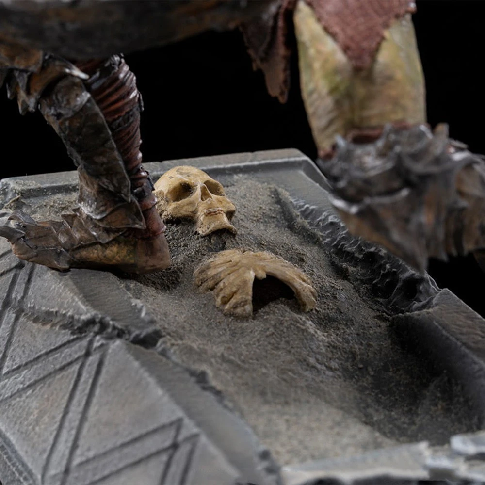 Iron Studios LORD OF THE RINGS Žiedų valdovas – šarvuotų orkų statulos meno skalė 1/10