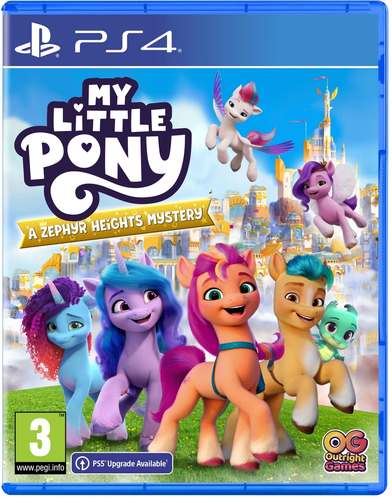 Outright Games Tiesioginiai žaidimai „My Little Pony: A Zephyr Heights Mystery“ – „PlayStation 4“.