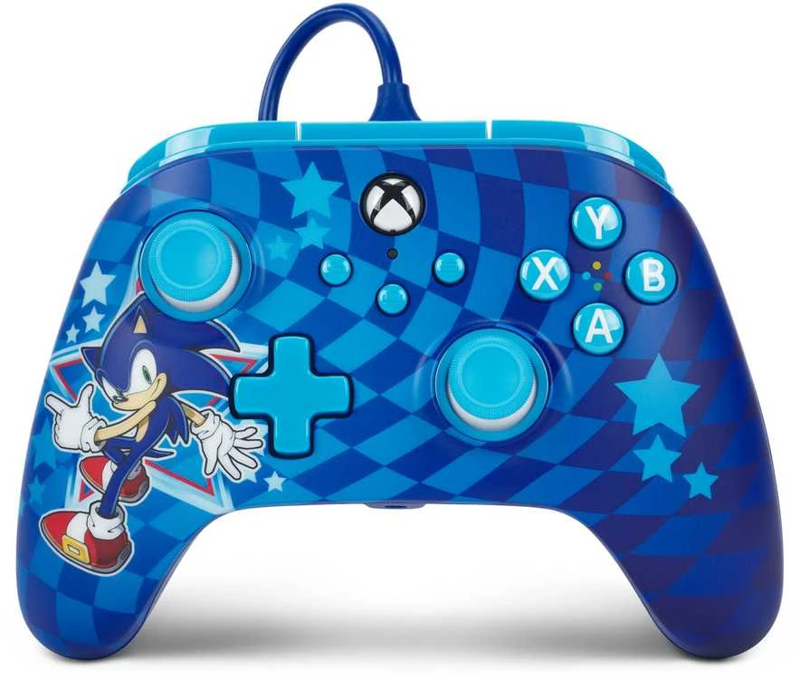 Power A Maitinkite POWERA Advantage laidinį valdiklį – Sonic Style / Xbox Series X