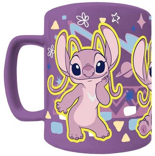 Pyramid LILO & STITCH FUZZY MUG - ANGEL