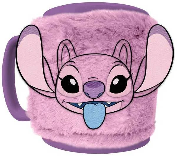 Pyramid LILO & STITCH FUZZY MUG - ANGEL