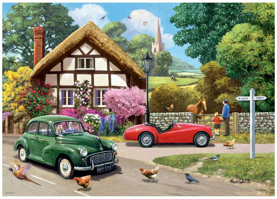 Ravensburger Dėlionė 1000 vnt. - Gyvenvietė aprašymas - Prekės nuotrauka