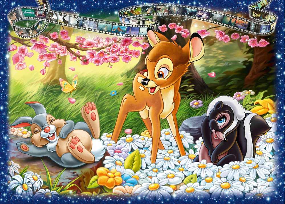 Ravensburger Dėlionė 1000 vnt. - Bembis aprašymas - Prekės nuotrauka