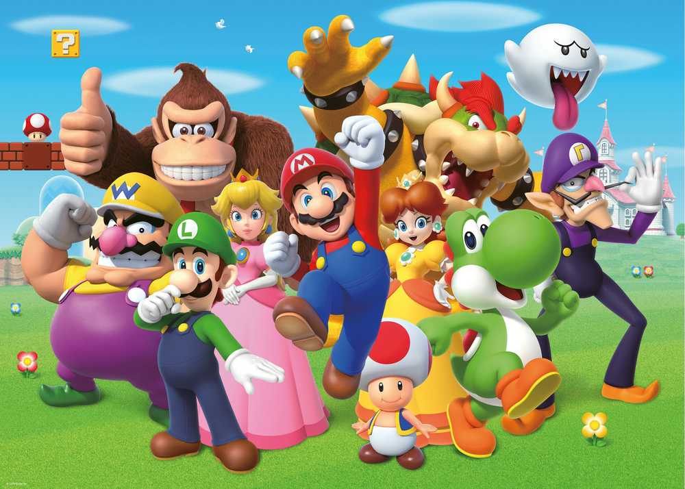 Ravensburger Dėlionė 1000 vnt. - Super Mario aprašymas - Prekės nuotrauka