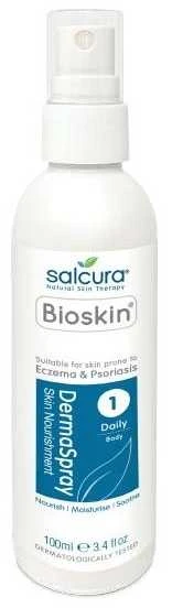 Salcura Bioskin DermaSpray purškiama priemonė sudirgusiai kūno odai, 100ml