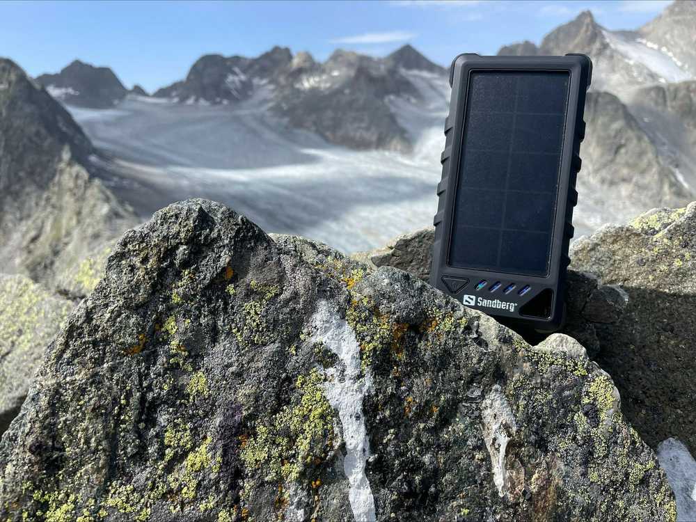 Nešiojamas įkroviklis Sandberg Outdoor Solar Powerbank 16000