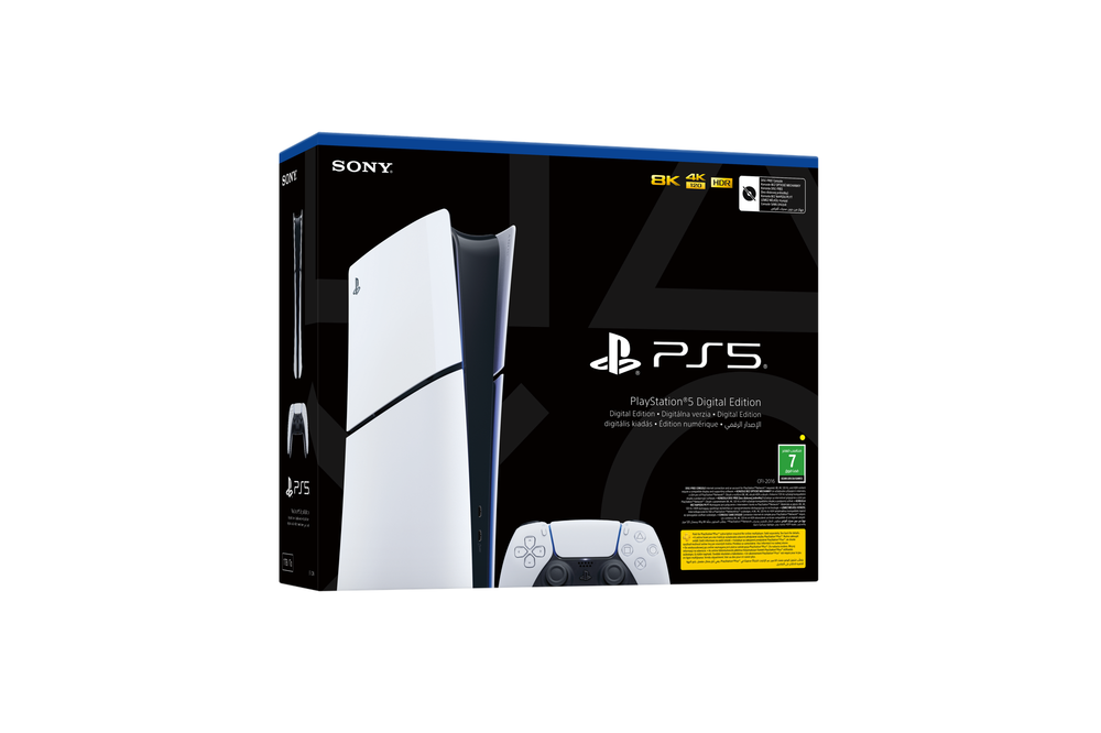 Sony PlayStation 5 SLIM žaidimų konsolė (1 TB SSD, Digital)