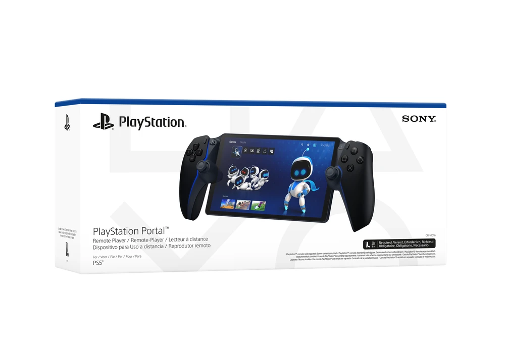 Žaidimų konsolė Sony Playstation Portal, juoda, modelis