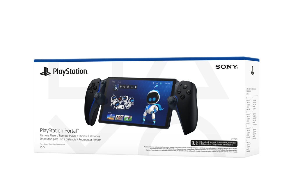 Žaidimų konsolė Sony Playstation Portal, juoda