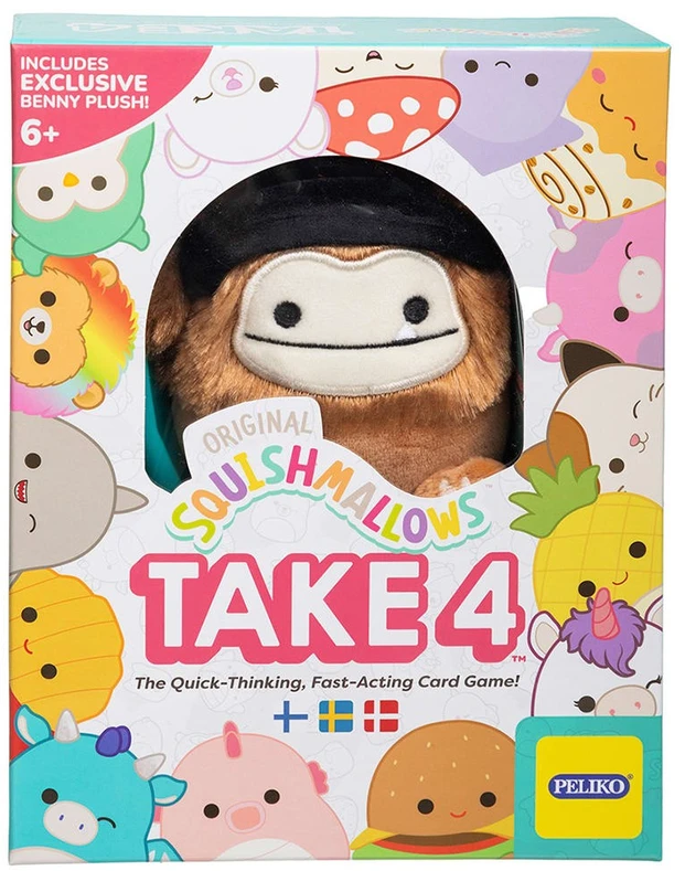 Peliko Squishmallows – Take 4 Game (40862731)